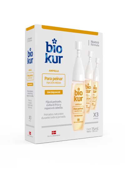 Ampolla para peinar