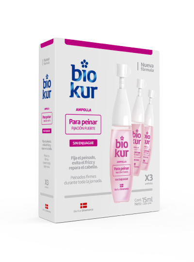 Ampolla para peinar